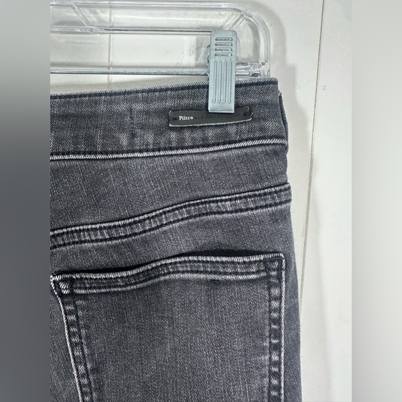PILCRO & THE LETTERPRESS Sz 27 Jeans High-Rise Ankle Zip Denim Legging Pockets - Picture 7 of 15